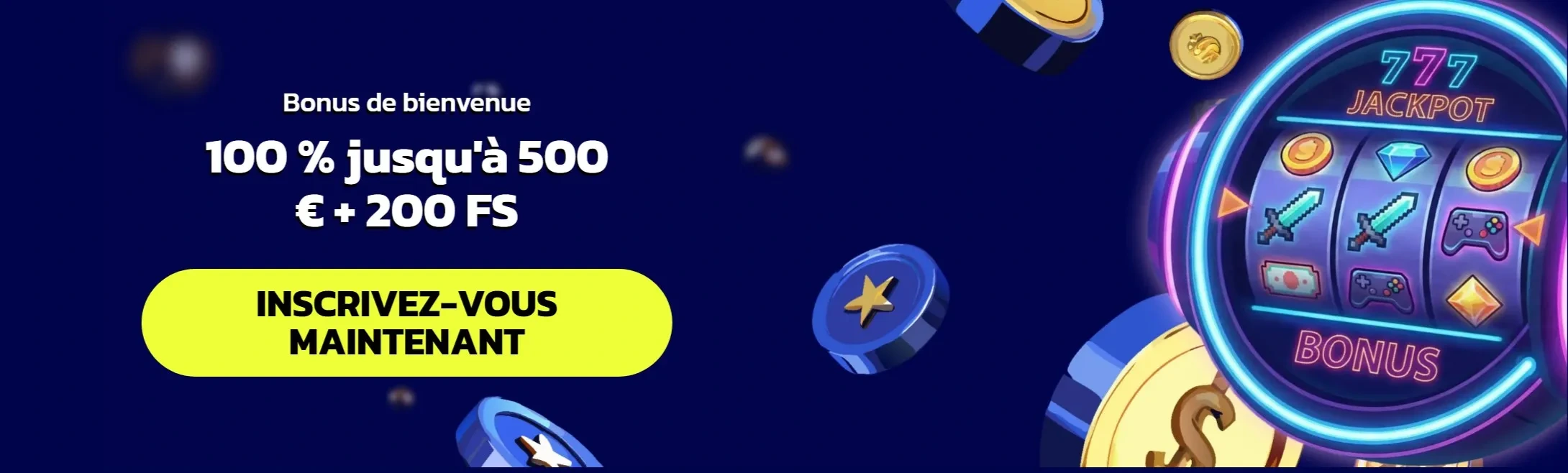 Bannière PC du casino Shibuspins